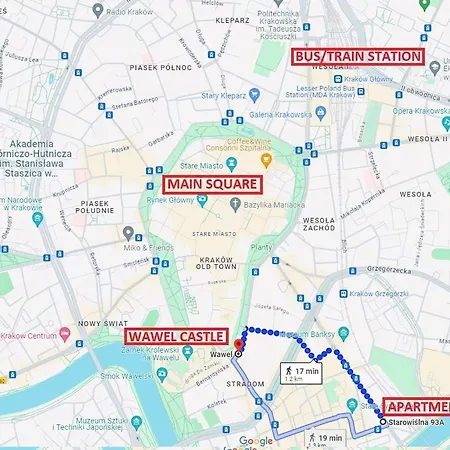 Cozy 2-bedroom Heart Of Kazimierz Apartamento *